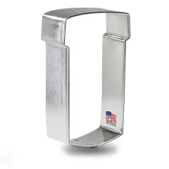 Pill Rx Bottle Cookie Cutter 3.75 in B1689, CookieCutter.com, Tin Plated Steel, Handmade in the USA