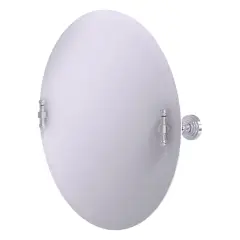 Frameless Round Tilt Mirror With Beveled Edge - Rw-90-Sch