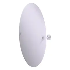 Sag Harbor Collection Frameless Oval Tilt Mirror With Beveled Edge - Sg-91-Sch