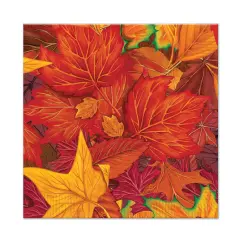 Fall Leaf Beverage Napkins (Pack of 12)