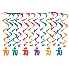 70Whirls, (Pack Of 6)