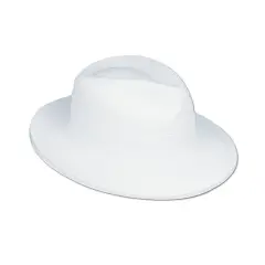 White Velour Fedora (Pack of 24)