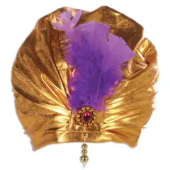 Fabric Sultan Hat, (Pack of 6)