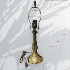 Lamp Base for Tiffany Style Lamp / Stained Glass Lamp