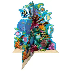 3-D Coral Reef Centerpiece (Pack of 12)
