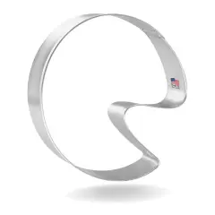 Artist Pallete Cookie Cutter 4 in, CookieCutter.com, Tin Plated Steel, Handmade in the USA