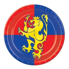 Medieval Plates (Pack of 12)