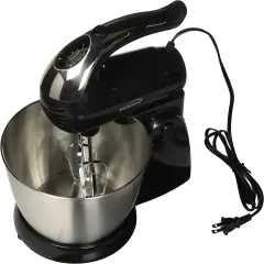 Brentwood 5-SPEED STAND MIXER - BLK/SS