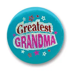 Greatest Grandma Satin Button (Pack of 6)