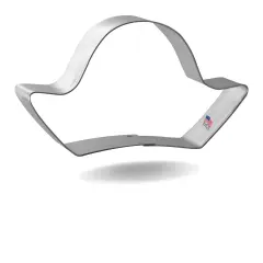 CookieCutter.com 4.25 in Pirate Hat Cookie Cutter Shapes Made in USA, 