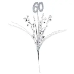 Glittered60Metallic Star Spray (Pack of 12)