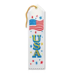 USA Award Ribbon (Pack of 6)