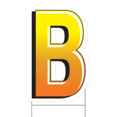 PlasticBYard Sign, (Pack Of 3)