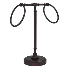 Vanity Top 2 Towel Ring Guest Towel Holder - Rdm-3-Abz