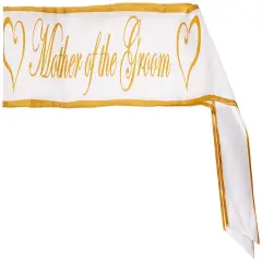 Mother Of The Groom Satin Sash (Pack of 6)