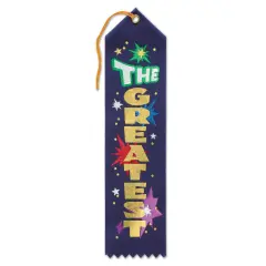 The Greatest Award Ribbon (Pack of 6)