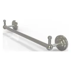 Prestige Que New Collection 30 Inch Towel Bar With Integrated Hooks - Pqn-41-30-Peg-Sn