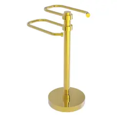 Free Standing Two Arm Guest Towel Holder - Ts-15-Pb
