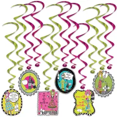 Dolly Mamas Wine Celebration Whirls, (Pack Of 6)