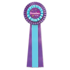 Grandma To Be Deluxe Rosette (Pack of 3)