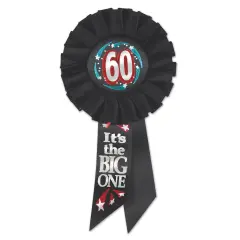 60 It's The Big One Rosette (Pack of 6)