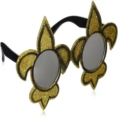 Glittered Fleur De Lis Fanci-Frames (Pack of 6)