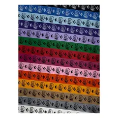 Mad Hatter Hat from Alice in Wonderland Satin Ribbon for Bows Gift Wrapping DIY Craft Projects - 1" - 3 Yards Blue Ribbon