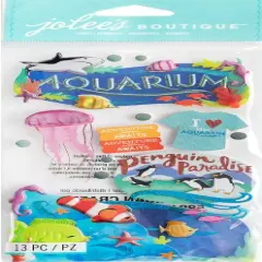 Jolee's Boutique Aquarium Dimensional Stickers