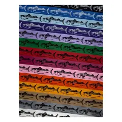 Atlantic Mackerel Striped Fish Satin Ribbon for Bows Gift Wrapping - 1" - 3 Yards Blue Ribbon