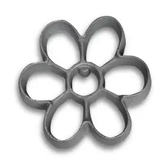 Rosette Bunuelos Cookie Mold, Small Daisy 2.75 x 0.5 Inches