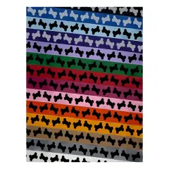 Dog Bone Satin Ribbon for Bows Gift Wrapping - 1" - 3 Yards Yellow Ribbon