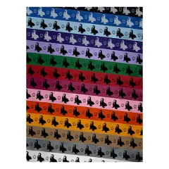 Wobbly Walrus Satin Ribbon for Bows Gift Wrapping DIY Craft Projects - 1" - 3 Yards Light Blue Ribbon