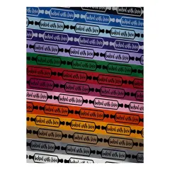 Baked with Love Rolling Pin Satin Ribbon for Bows Gift Wrapping - 1" - 3 Yards Hot Pink Ribbon