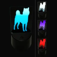 Shiba Inu Dog Solid 3D Illusion LED Night Light Sign Nightstand Desk Lamp