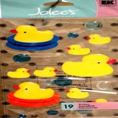 Jolee's Boutique Rubber Duckies Epoxy Stickers