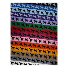 Horse Running Solid Satin Ribbon for Bows Gift Wrapping - 1" - 3 Yards Orange Ribbon