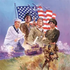 Sunsout The Armed Forces 500 pc Jigsaw Puzzle 67112