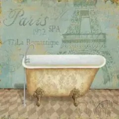 Voyage Romantique Bath I Poster Print by Daphne Brissonnet - Item # VARPDX6543