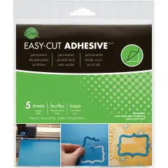 iCraft Easy-Cut Adhesive Sheets 5/Pkg-5.75"X5.75"