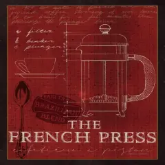 Coffee Blueprint I v2 Poster Print by Marco Fabiano - Item # VARPDX14145