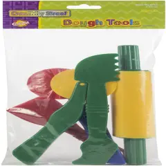 Creativity Street Dough Tools 5/Pkg-Assorted