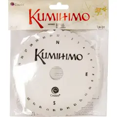 CousinDIY Kumihimo Braiding Loom 5.375"-Round