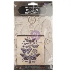 Finnabair Decor Moulds 5"X8"-Mecha Moth