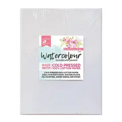 Little Birdie Watercolor Art Panel 6"X8" 2/Pkg-6"X8"