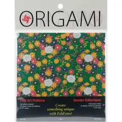 Yasutomo Fold 'Ems Origami Paper 5.875" 16/Pkg-Folk Art