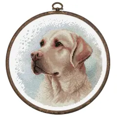The Labrador BC211l Counted Cross-Stitch Kit