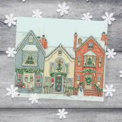 Snowy StreetXSS21 Counted Cross Stitch Kit