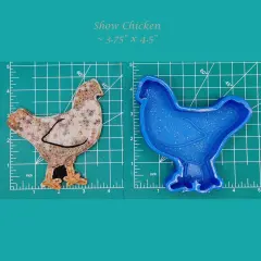 Show Chicken Silicone Freshie Mold