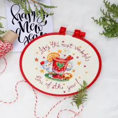 Cross stitch kit Sweet orange