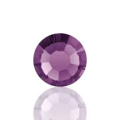 Preciosa MAXIMA SS20 Czech Glass Hotfix Flat Back Rhinestones 144 Pieces Amethyst